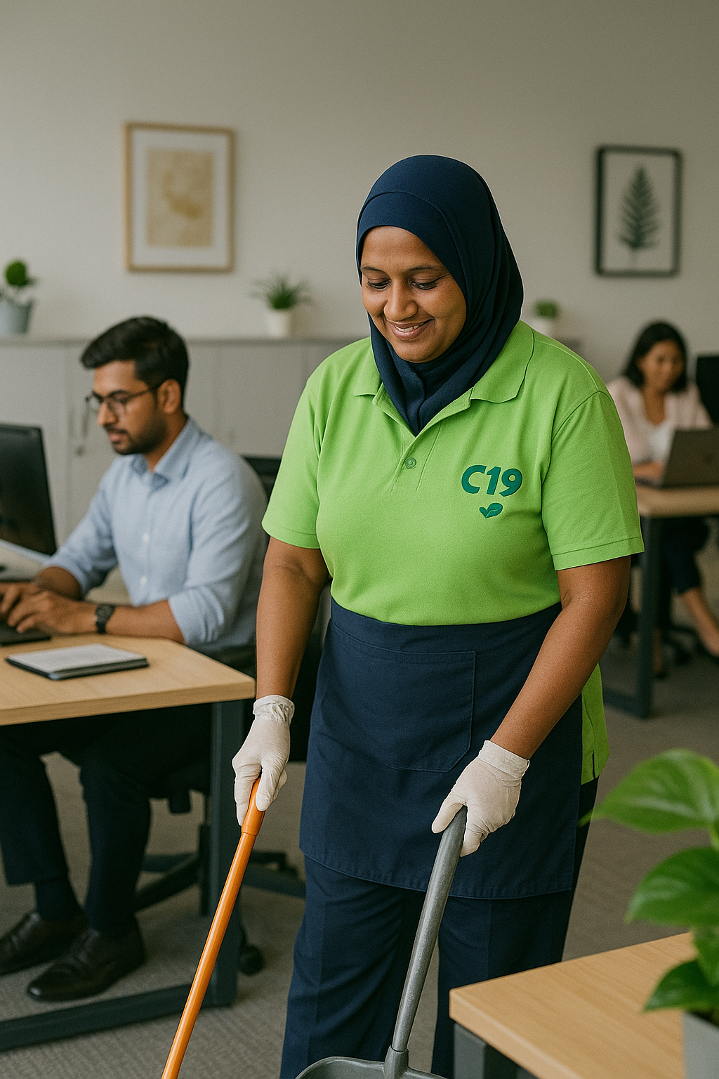 Professional contract cleaning services
